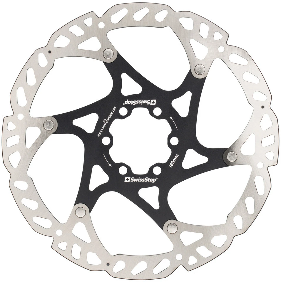 SWISSSTOP Bremsscheibe Catalyst Pro 6-Loch 2-teilig – Bild 3