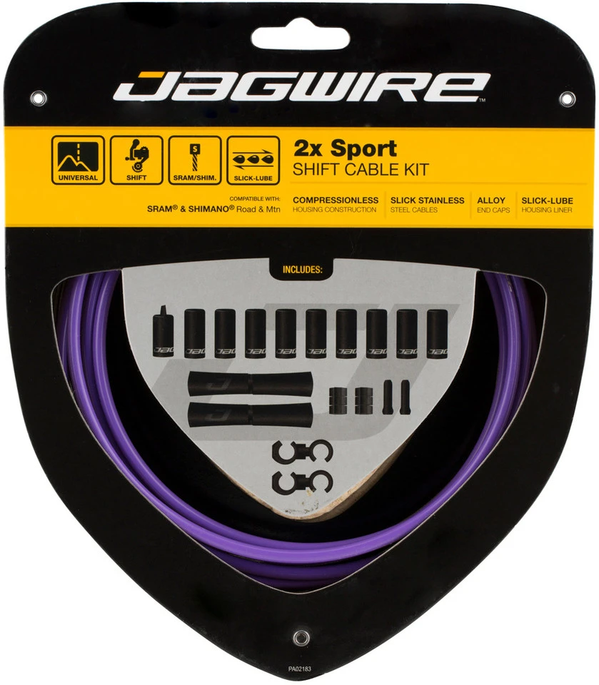 JAGWIRE 2X Sport Schaltzugset – Bild 3