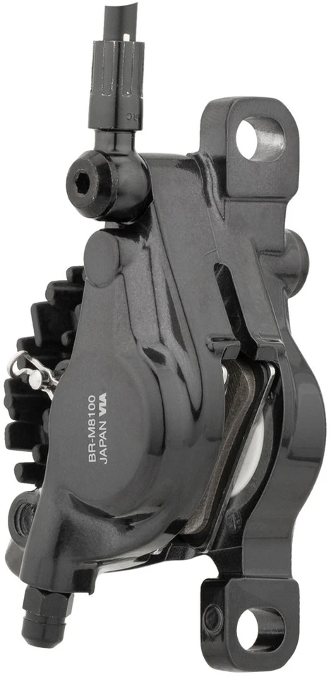 Shimano XT V+h Set Scheibenbremse BR-M8120 / BR-M8100 Mit Metallbelag J-Kit – Bild 12