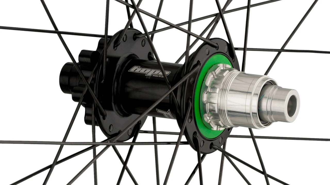 HOPE Pro 4 + Fortus 23 Disc 6-Loch 29" Boost Laufradsatz – Bild 5